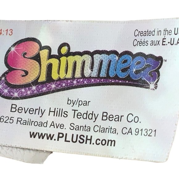 SHIMMEEZ Reversible Magic Sequins Purple & Turquoise Delilah the Dog 8” - Picture 10 of 12